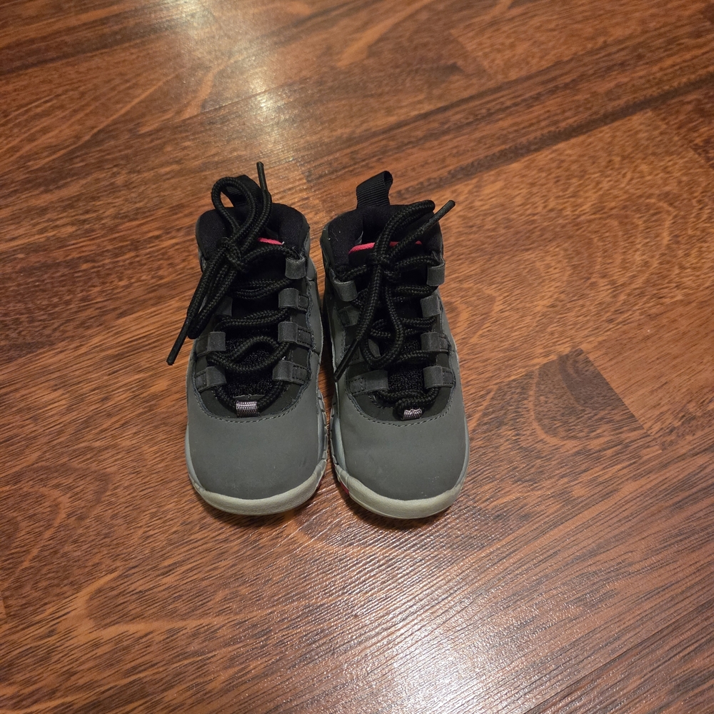 Jordan Preschool 10 Retro Dark Smoke Grey